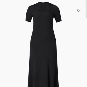 Shoshanna Classic Black Maxi Dress